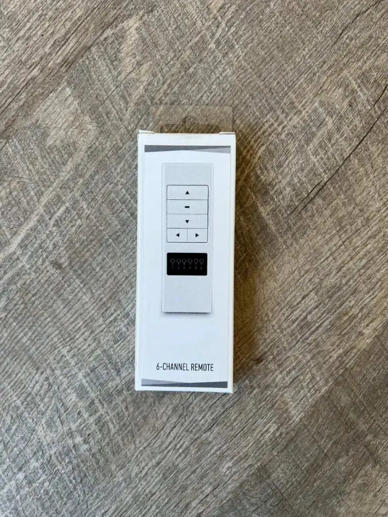 6 kanalų nuotolinio valdymo pultelis