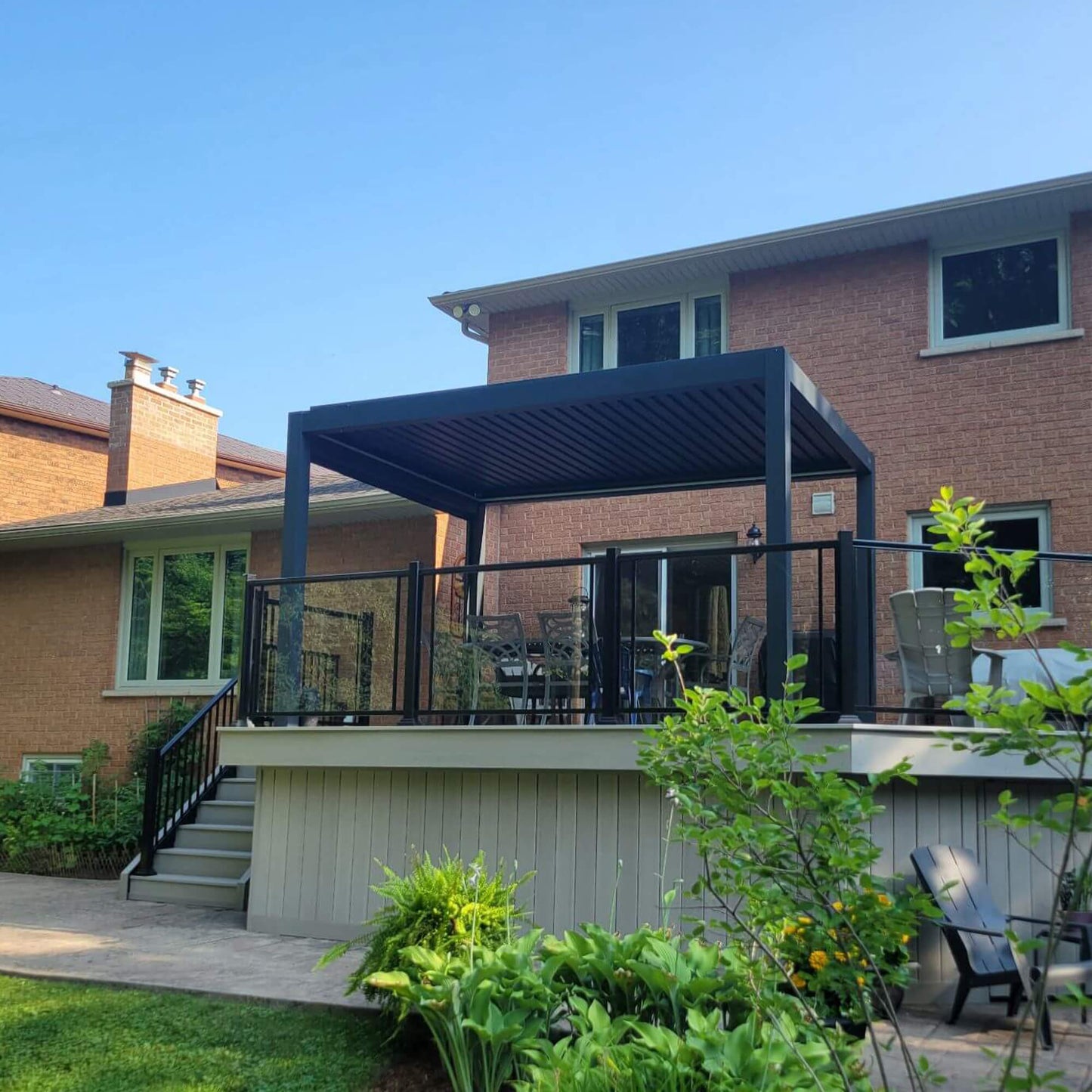Bioklimatinė pergola ECO