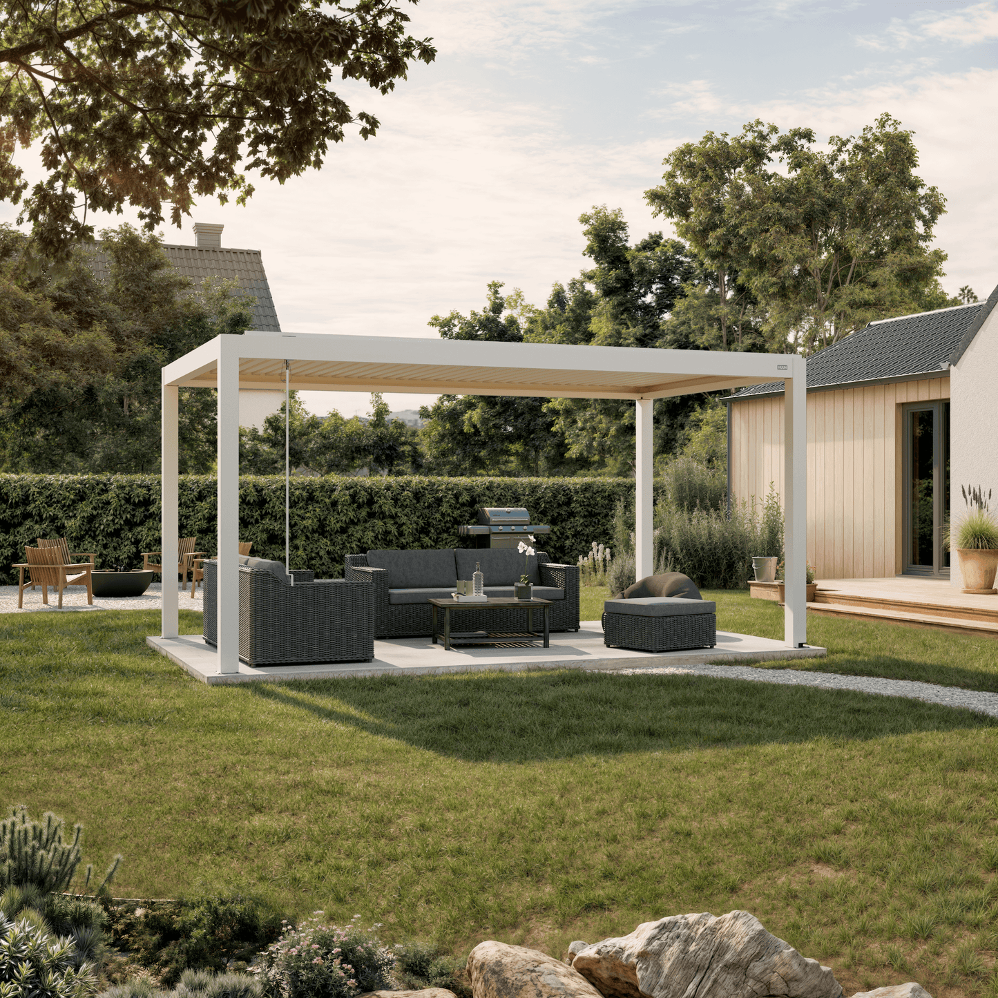 Bioklimatinė pergola ECO